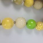 Tinker Bell Chunky‎ Bead Necklace Bubble Bead Photo 11
