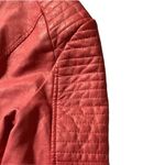 Guess pink crop faux leather jacket XS Photo 6
