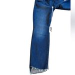 Mother Stunner Step Fray Ankle Jeans Women’s Size 26 Cross Your Fingers Zip Hem Blue Photo 15