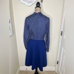 NTM: Vintage Herman Marcus Dallas Navy Polka Dot Bow Tie A Photo 11