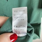 Pomander Place Tuckernuck Pleated Mini Dress Medium Green V Photo 7