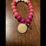 Stella & Dot  Pink White Stone‎ BRACELET Photo 2
