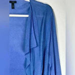 Soma  Open Front Soft Lightweight Sweater Loungewear Ruffle Women’s Size Large Photo 6