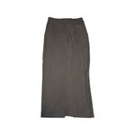 Necessary Objects Gray Office Maxi Skirt Photo 1