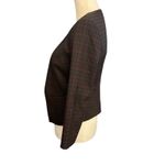 EXPRESS Women's Blazer Maroon Blue Size 2 Photo 3