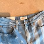 Shyanne  Blue Star and Stripe Wide Leg Jeans Photo 3