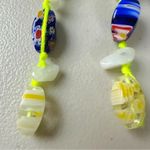 Free People  Ariana Ost Voyage Dangle Earrings NWT Glass Crystal Bohemian Hippie Photo 6