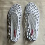 Unionbay  Women's Lattice White Sandals Photo 4