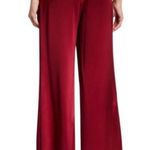 Lafayette 148 New York Scarlet Red Satin Wide Photo 1