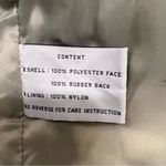 Fleet Street VINTAGE 80’s Women’s Tan Zip Trench Coat Rain Jacket Size PM Photo 14