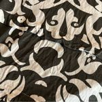 INC  women's size medium midi lightweight grey and white skirt Photo 3