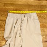 River Island  London Womens 6 Beige Pull on Trouser Pants Menswear Office Preppy Photo 1