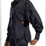 Reebok x Cardi B. Ruched-Sleeve Active Shirt in Black, Plus Size 2X New w/Tag Photo 8