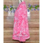 White Stag  Button Up Pink Floral 3/4 Sleeve Blouse Top Plus Size 22W 24W Office Photo 3