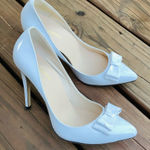 Stylish stiletto heel pump 🌹 White Size 9 Photo 0