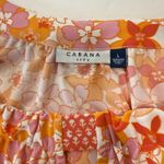 Cabana‎ Life Pink Orange Floral Sleeveless Stretch Dress Size LARGE Pockets Photo 11