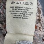 Anthropologie  Cardigan Sweater Neutral Tone Open Front Textured Knit Boho XS Photo 5