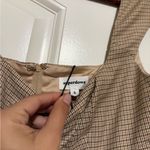 superdown  Checkered Tan Mini set Photo 3