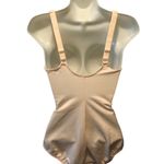 VTG Olga Lacey Shaper Pin Up Sz. 38C Underwire Seamless Nude Stretch Hook Crotch Tan Size L Photo 6