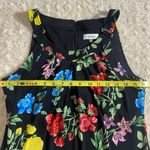 Calvin Klein Black & Florals Flared A-Line Skirt Maxi Dress M Medium Photo 10
