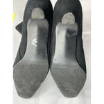 Womans Life Stride Jaguar Ankle Boots 8 M Black Side Zip Square Toe Heel Photo 8