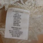 Aerie  Size Medium M Sheer See Through Lace Ivory White Elegant Girly Blouse Photo 2