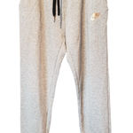 Nike Women's Light Gray Joggers with Black Drawstring size Md Photo 0