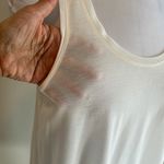 Vince  Modal Silk Contrast Tank Ivory Photo 4