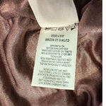 Louna Ruched Knee Length Dress Womens Medium Brown Jersey Long Sleeve V Photo 8