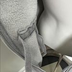 Dunderdon Knee Length Gray Fleece Coat Large Photo 4