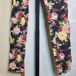 Almost Famous  Grey Skinny Jeans with Floral Print Size 1 Photo 2