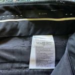 Banana Republic  Sloan Black Straight Capri Leg Pants SZ 0 Petite Trousers Formal Photo 13