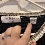 Vtg Marisa Christina Woman 1x Retro Big Button Cardigan Tank Open Sweater Set Black Photo 11