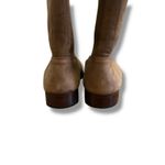 Arandu Argentina Handmade Brown Leather Riding Boots Tall 15” Women’s US 11.5 Photo 4