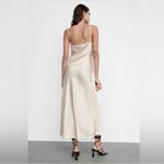 ZARA BLOGGERS FAVE! SATIN EFFECT Buttoned Slip Dress Photo 7