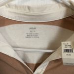 Aerie  Women's XS‎ Striped Cropped Long Sleeve Polo Shirt Multicolor NWT Photo 3