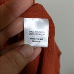 Majorelle Evelyn Mini Dress Terracotta Orange Twist Front Cutout Women's Small Photo 5