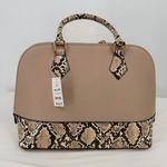 ALDO Women's Galilini Snake Accent Satchel Handbag Purse New with tags Photo 3