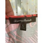 Tommy Bahama Hawaiian Tropical Supima Cotton Stretch Drawstring Empire Waist Top Photo 3