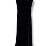 Spirit  Halloween small pull on black velvet sleeveless romper wide flare legs Photo 0