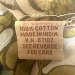 NWT MAGAZINE White Muted Multicolor Floral V Neck Tank Top Womens S Boho Fairy Photo 4