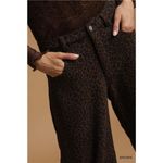 Umgee  Leopard Print Wide Leg‎ Pants Photo 3