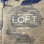 Loft  Animal Print Slouchy Blouse S Modern Minimal Casual Mature Style Modest Photo 8