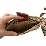 Universal Threads Faux Leather Leopard/Cheetah Print Crossbody Bag Wallet Set Photo 13