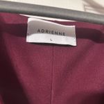 Adrienne  Burgundy Office Blouse  Photo 2