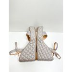 Olivia Miller  Sandals Womens Size 9 Gray Open Toe Wedges Photo 6