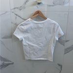 Forever 21 Libra embroidered graphic cropped tee from - size medium - not sheer! Photo 3