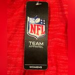 NFL  Women's Large San Francisco 49ers Red Marathon‎ Open Back Tie Back Tank Top Photo 5