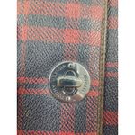 Guess Tommy Hilfiger North South Wallet Vintage 2000s Y2k Navy Red Nautical Plaid Photo 2