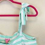 Stoney Clover Lane Stoney Clover Linen Blend Striped Tie Straps Beachy Tank Top NWT‎ Size L Photo 3